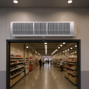 Vevor Cortina de Aire de 60 Pulgadas, 2100 CFM, Montada en Pared, Comercial, para Interiores, Súper Potente, de Alta Resistencia - Product Image 2