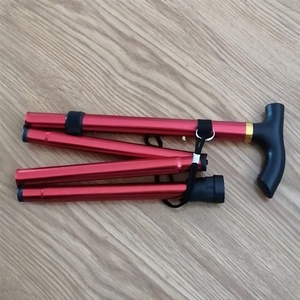 <span class=keywords><strong>Canne</strong></span> pliable de bonne qualité, bâton de marche réglable et portable, léger, <span class=keywords><strong>pour</strong></span> personnes âgées, soins à domicile, réadaptation, utilisation en extérieur - Product Image 5
