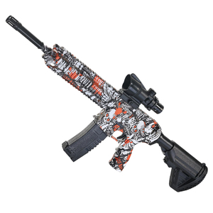 Pistola ad Acqua M416 per Bambini, Proiettili 7-8mm, Giocattolo Elettrico da Esterno Stile Pistola - Product Image 1