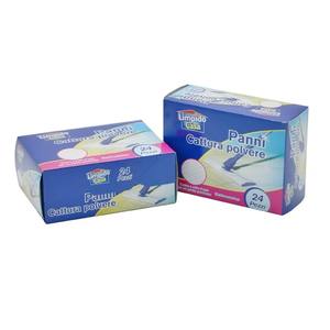 Chiffon de dépoussiérage électrostatique sans peluches 100 % polyester non tissé, lingettes écologiques pour sols en bois et meubles en cuir - Product Image 1