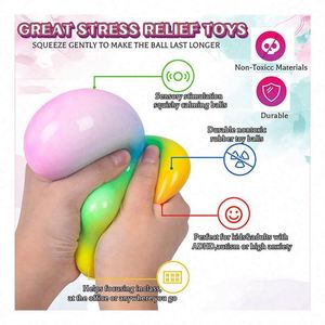 Exclusive <b>Squishy</b> Sensory Fidget for Kids Anxiety Relief Custom <b>Squishy</b> Ball with Spikes Small <b>Squishy</b> New Pu Foam Toy - Product Image 5