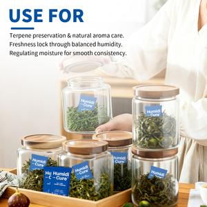 Prix <span class=keywords><strong>de</strong></span> gros – Packs <span class=keywords><strong>de</strong></span> contrôle d'humidité bidirectionnels personnalisables 62 % HR 1,5 g pour fleurs séchées, herbes et feuilles - Product Image 6