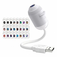 Projecteur LED avec logo personnalisé, lumière de nuit USB mini étoile avec luminosité réglable pour la maison, la chambre à coucher