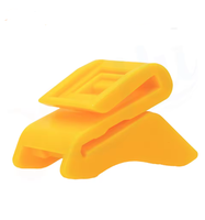 Nouveaux clips de fixation jaunes pour garniture de tableau de bord, attaches intérieures en plastique pour console centrale de voiture, panneau d'instrument anti-déchirure
