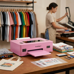Erasmart <strong>Customize</strong> 1390 XP600 Pink Dtf <strong>Printer</strong> T-Shirts Textiles Garment Clothes Automatic Printing Machine A3 pink Dtf <strong>Printer</strong> - Product Image 1