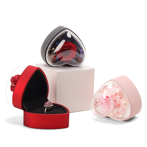 Caja de <span class=keywords><strong>flores</strong></span> en forma de corazón, transparente, lujoso - Product Image 1