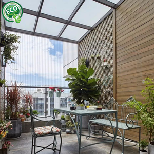 Fabricant de Foshan, certifié CE, véranda extérieure en aluminium avec verre trempé, jardins d'hiver et serres en verre - Product Image 6