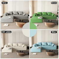 Factory Custom Combination Modulares Sofa Salon Weiß Kombination weiches Sofa Wohnzimmer I/L-förmige Couch Schnitt bett für Schlafzimmer
