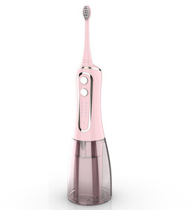 Dental Care Cordless Water Flosser Oral Irrigator Sonic Electric Toothbrush and Water Flosser Floss Combo - Product Image 2