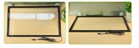 Kit de pantalla táctil USB infrarroja IR de 32 pulgadas, marco de panel multitáctil RS232 serie para Bally con placa
