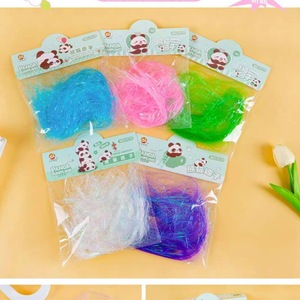 Filament de raphia Panda Dumpling, garniture cadeau en rayonne colorée pour la décoration intérieure - Product Image 2
