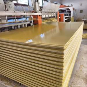 FR4 G10 Board 3240 Yellow Epoxy Board avec fibre de verre et polyester Application de batterie haute température et haute tension - Product Image 3