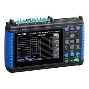 HIOKI MEMORY HiLOGGER LR8431 con Pantalla LCD a Color WQVGA-TFT de 4.3 Pulgadas, Soporte Personalizado OBM, Intervalos de Grabación de 1 Hora, 1 Año de Garantía - Product Image 1