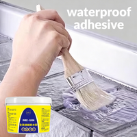Sellador de Revestimiento Transparente Impermeable de Primera Calidad para Interiores y Exteriores, Paredes, Techos, Pisos, Pintura Impermeable Duradera para Todo Tipo de Clima