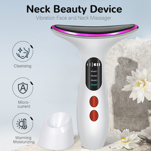 Điện khuôn mặt và cổ nâng Massager Hot Bán chống lão hóa chăm sóc da loại bỏ nếp nhăn công cụ làm đẹp với nguồn điện - Product Image 3