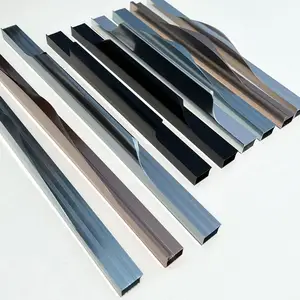 Yemen Market Hot Selling Display F Shape Cabinet Handle Aluminum Extrusion Profile For Kitchen Cabinet Cupboard FurnitureFrame