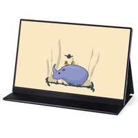 Monitor Portátil de 15.6 Pulgadas Full HD 1080P con Pantalla IPS, Monitor Portátil Empresarial con Pantalla Extendida de 15.6 Pulgadas con Tipo-C, HD-MI y USB