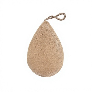 Esponja de Lufa Totalmente Natural, Ecológica y Biodegradable, Cepillo Corporal de Forma Ovalada, 0.05 kg - Product Image 1