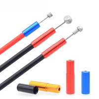 Tapa de Cable de Freno Hidráulico de 4 mm, Tapa de Cable de Cambio y Freno de Aluminio de 5 mm, Tapa de Cable de Freno de Bicicleta de Colores
