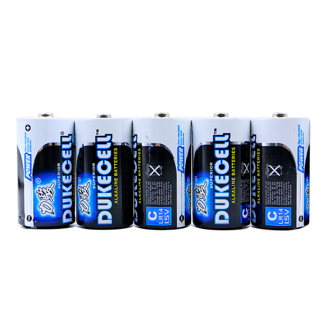 7968mah High Quality C Size Type Alkaline Dry Battery LR14 AM2 1.5V Battery