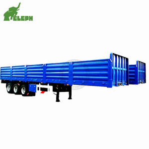 Semi-<span class=keywords><strong>remorque</strong></span> à <span class=keywords><strong>ridelles</strong></span> 3 essieux 40 pieds <span class=keywords><strong>pour</strong></span> conteneurs à vendre - Product Image 6