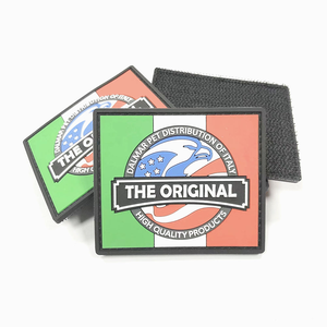 Écusson en caoutchouc PVC 3D personnalisé avec logo en relief, badge sportif pour vêtements d'extérieur, sacs et vêtements d'équipe - Product Image 6