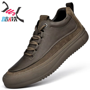 Nouvelles baskets à lacets pour hommes 2025, légères, antidérapantes, respirantes, chaussures de marche décontractées, plateforme, design italien - Product Image 2