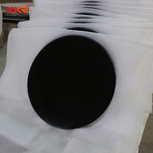 Nhà Hàng Nhựa Resin Đá Acrylic Rắn Bề Mặt Cafe Bảng Tops Nhà Hàng Bàn Ăn - Product Image 5