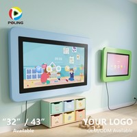 Pantalla Interactiva Educativa de Pared con Pantalla Táctil Múltiple para Preescolar, Museo, Biblioteca, Centro de Entretenimiento Familiar