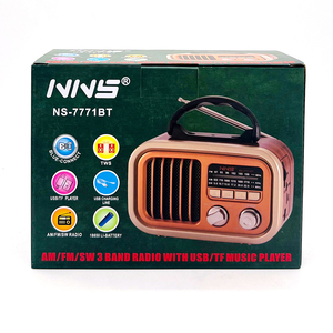 Altavoz Inalámbrico Portátil NS-7099BT/7771BT, Nuevo, con Bluetooth, Estéreo, Radio FM/SW/<span class=keywords><strong>AM</strong></span>, Reproductor de Tarjeta TF/USB, Supergraves, Subwoofer Activo - Product Image 5