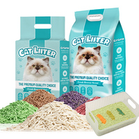 Nouvelle litière intelligente 2026 à changement de couleur pour le suivi de la santé des chats, litière de tofu pour surveiller la santé des voies urinaires des chats