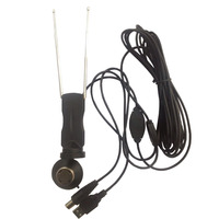 Antenne TV télescopique d'intérieur à oreilles de lapin, antenne DVB-T2, antenne TV DVB-T avec base magnétique