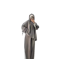Ensemble deux pièces élégant pour femme, style coréen, pour le sport et le quotidien, avec pantalon large à capuche et manches longues, pour le commerce transfrontalier