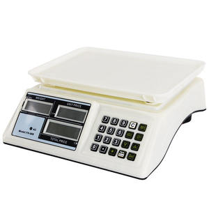 Báscula de precio de peso digital con pantalla LCD, 66LB, 30kg, báscula electrónica de cálculo de precios para comercio minorista, báscula de peso de carne - Product Image 5