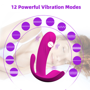 USB motorizzata da donna con vibrazione vaginale Panty Sex Toy vibratore a punto G con Dildo linguetta e telecomando App mutandine indossabili - Product Image 3