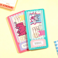 Porte-billets lenticulaire en PVC personnalisé, motif dessin animé anime, pour la remise des diplômes, Halloween et Noël