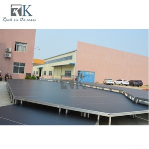 Portable Aluminum <b>Stage</b> Deck Adjustable Leg Modular <b>Stage</b> for Church <b>Stage</b> Show Exhibition - Product Image 5