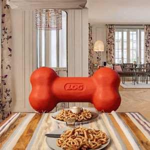 Modern Düz Desenli Otomatik Atıcı Yavaş Besleyici Top Oyunu Oyuncak Evcil Köpek Maması Ödül İnteraktif Oyuncak Kase Plastikten Yapılmıştır - Product Image 3