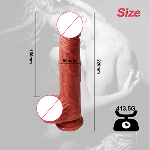 Juguetes Sexuales Realistas con Vibración para Mujeres, Dildo Eléctrico de 3 Velocidades con Ventosa de Silicona Médica, Productos Sexuales para Adultos - Product Image 6