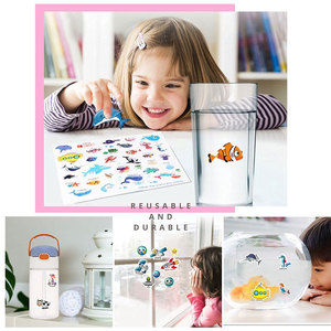 Bambini educativi del tema della foresta prescolare che imparano il libro di <span class=keywords><strong>adesivi</strong></span> in silicone riutilizzabile con animali - Product Image 4