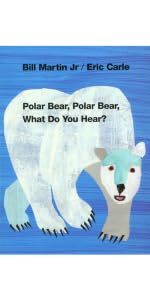 Livre sonore personnalisé avec sons d'animaux, thème <span class=keywords><strong>ours</strong></span> polaire et lion, « Qu'est-ce que tu entends ? », histoire répétitive, 10 boutons, pages en carton, boîte en ABS, OEM - Product Image 3