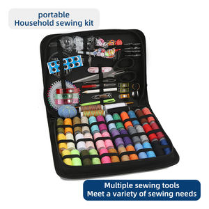 JPアダルトハンドメイドソーイングクラフトキットセットポータブルトラベルハードケースソーイングキット初心者向け - Product Image 5