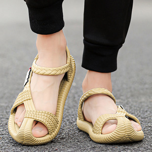 Sandalias Smile EVA con Tiras Cruzadas, Punta Abierta, Casuales, Transpirables, Unisex, para Verano - Product Image 3