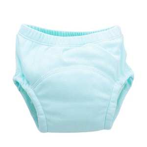 Pañales de tela reutilizables <span class=keywords><strong>Komi</strong></span> Is Cute, de algodón puro, con protección contra fugas y superficie seca para el entrenamiento del bebé en el baño - Product Image 5