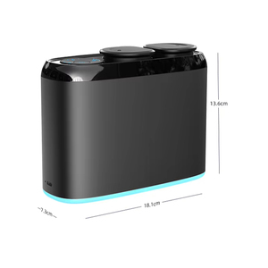 डबल नोजल डिजाइन सुगंध डिफ्यूज़र बैटरी संचालित अरोमाथेरेपी डिफ्यूज़र आवश्यक तेल वाटरलेस इलेक्ट्रिक सुगंध डिफ्यूज़र - Product Image 6