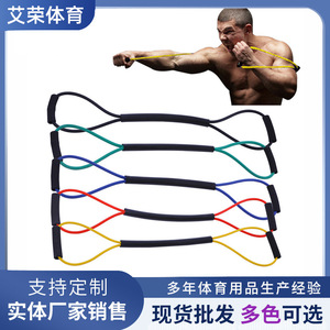 Equipo de entrenamiento con cuerda de resistencia Elon Wolf para boxeo y deportes de combate, cuerda de tensión para fitness de cuerpo completo. - Product Image 5