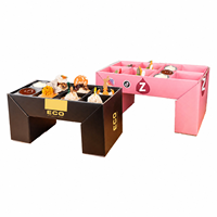 Boîte à emporter en papier personnalisée pour les pâtisseries, les gâteaux, les desserts, les repas, les restaurants, la restauration et les services alimentaires