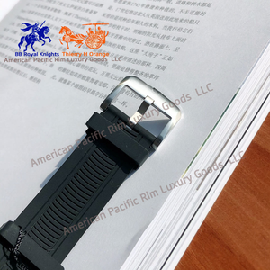 Montre-bracelet mécanique pour homme de qualité 5A, style sportif robuste, fonction de chronométrage intégrée à trois vitesses, cristal saphir, aiguilles - Product Image 2