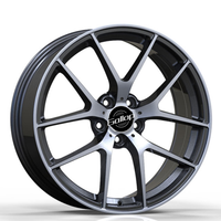 Galop 18/19 Inch ET 35-45 Roues de voiture de tourisme pour Benz W204 W205 W212 W213 Amg A B C E S Series Black Machine Face PCD5 * 112