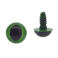 Yeux de chat en cristal colorés, pupilles verticales ovales en résine, accessoires de jouets en plastique DIY pour la fabrication de poupées et d'animaux en peluche